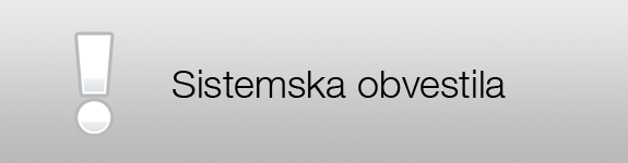 sistemska obvestila