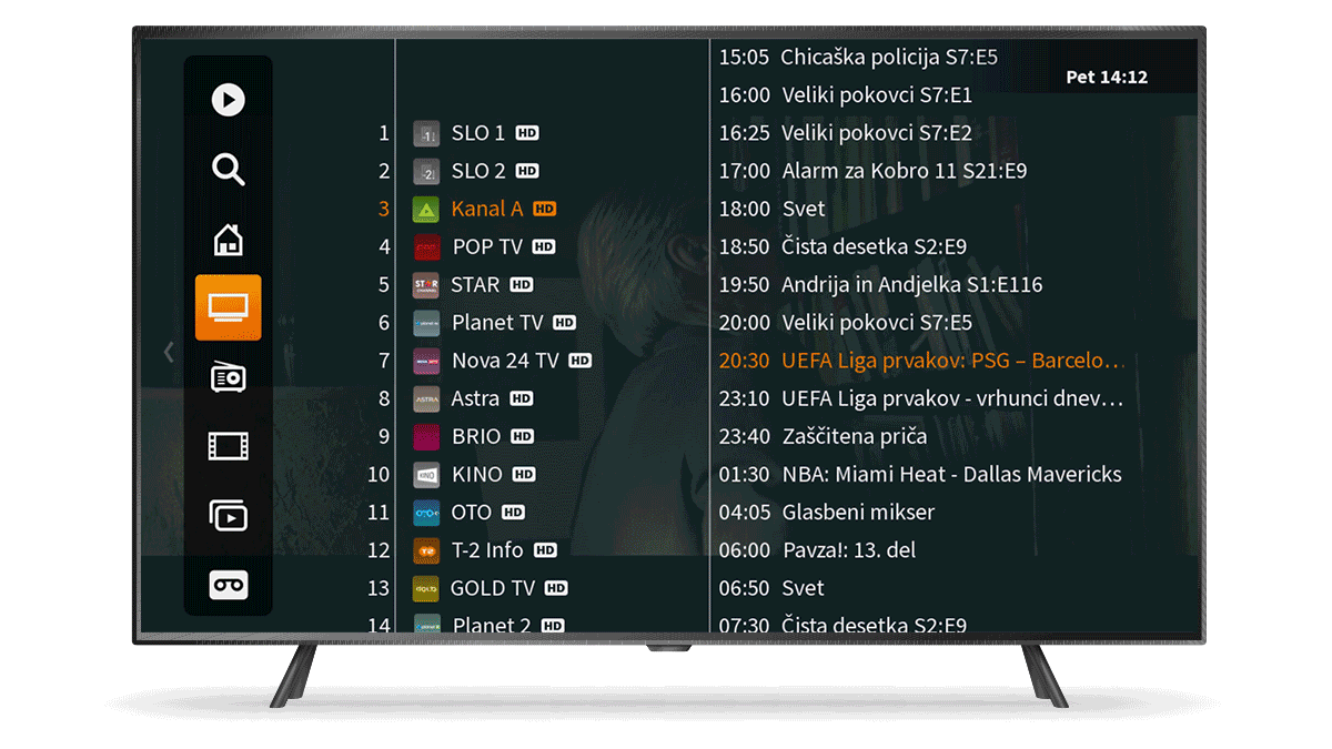 Ogled za nazaj vam omogoča, da ne zamudite prav nobenega trenutka nogometne tekme.