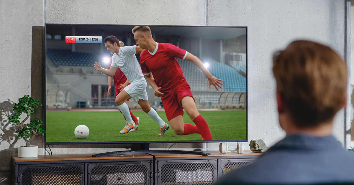 Črn ekran se nam v praksi največkrat pojavi na tujih televizijah v času prenosa večjih športnih dogodkov.