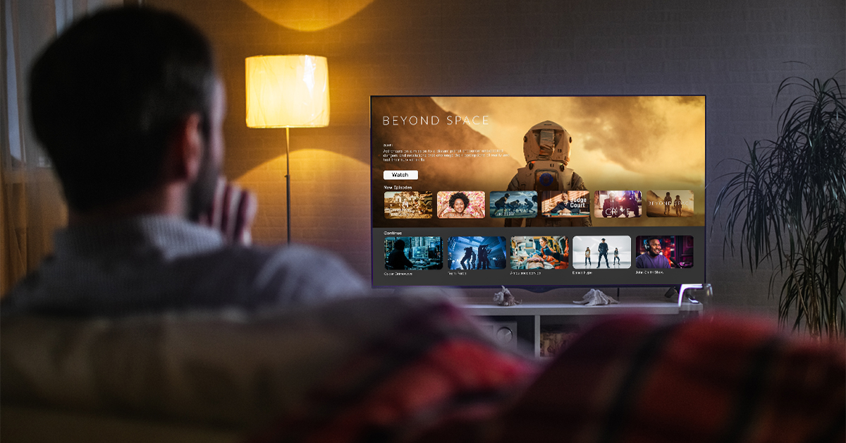 S pametnimi televizorji si lahko uporabniki prilagodijo svojo zabavo po lastnih željah.