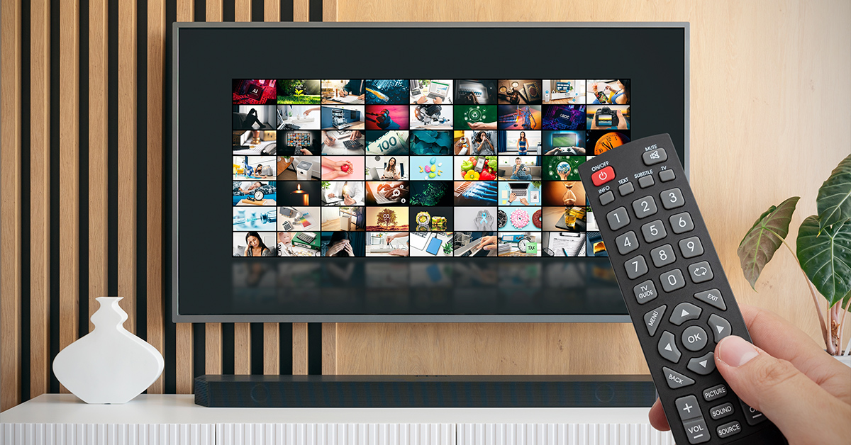 Pretočna televizija omogoča dostop do najljubših oddaj in filmov.