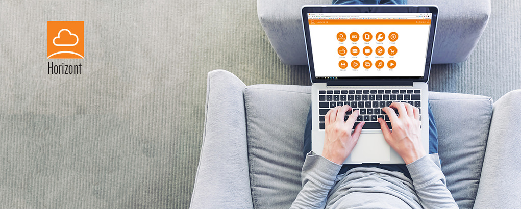 Shranjevanje v oblaku je mogoče preko spletne aplikacije.  