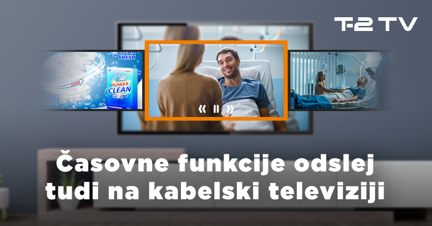 Časovne funkcije odslej tudi na kabelski televiziji