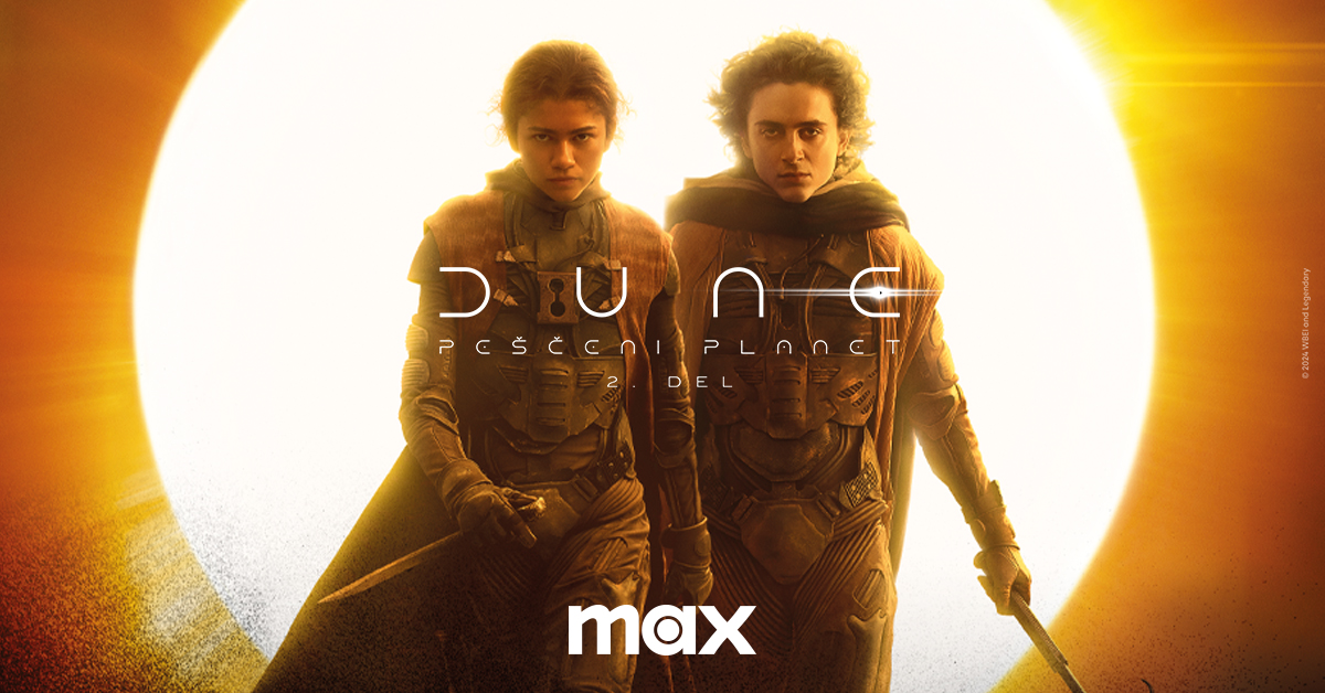  Peščeni planet, 2. del prihaja na Max.