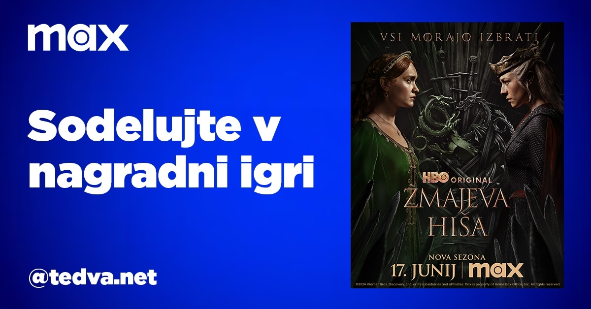 Sodelujte v nagradni igri Zmajeva hiša.