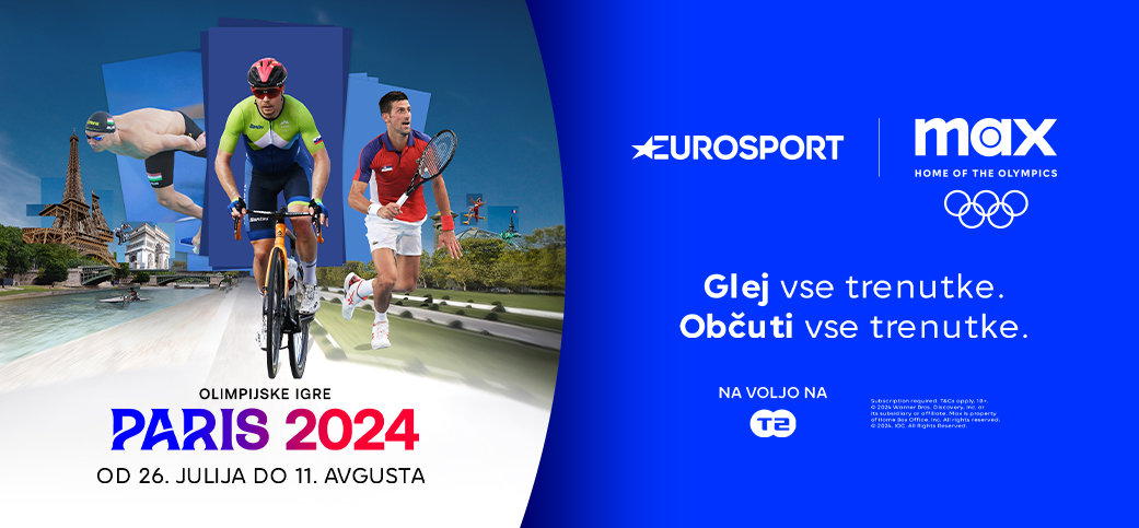 Spremljajte OI Na Eurosportu in Maxu.