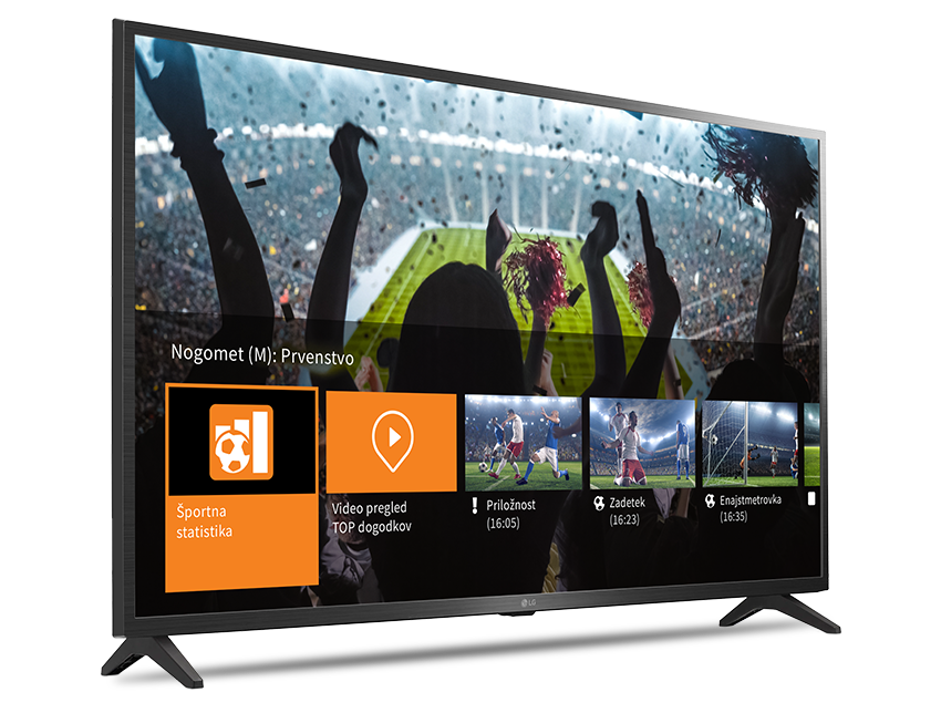 Uporabite aplikacijo Športne statistike za več športa.