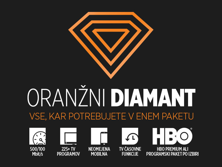 Izberite Oranzni Diamant