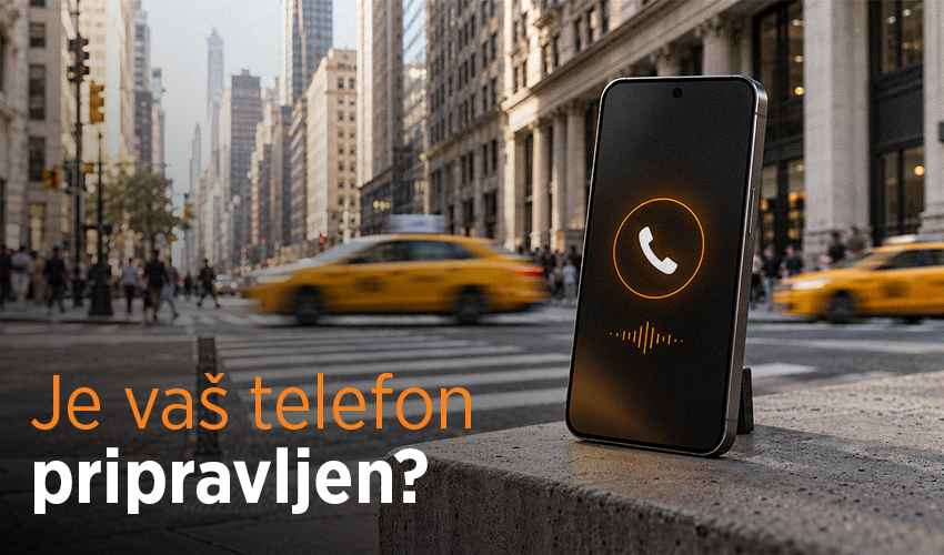 Preverite podporo za VoLTE in WoWiFi.