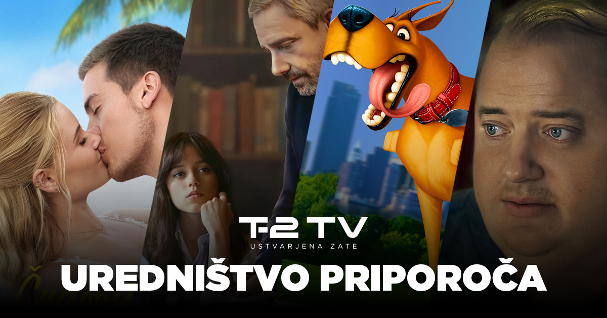 Ne spreglejte filmskih uspešnic v T-2 videoteki.