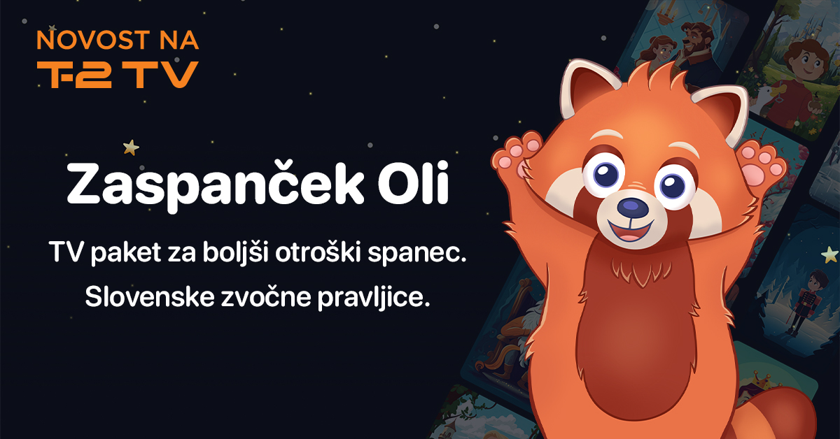 Nov TV paket za boljši otroški spanec.